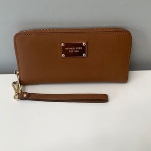 Michael Kors Wallet Cognac